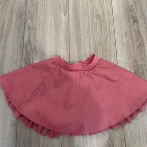 Pink pleather Skirt